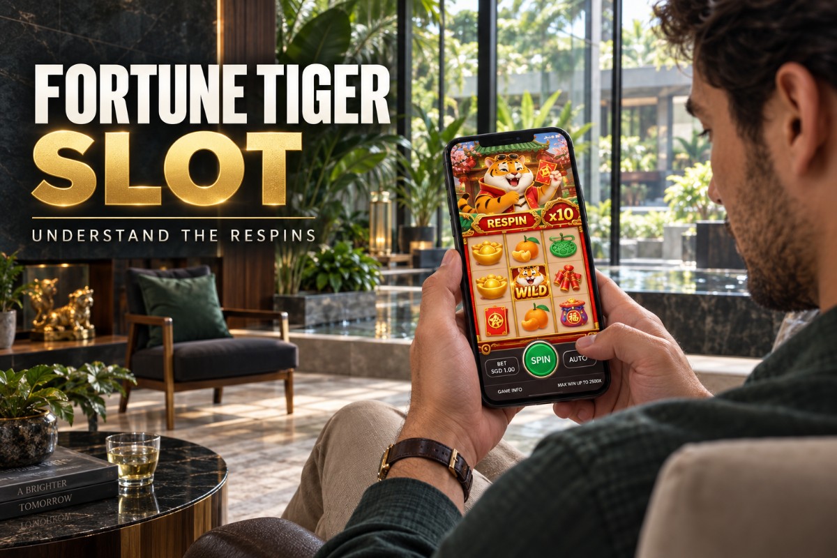 Fortune Tiger Slot guide showing respins, Wild symbols and x10 multiplier gameplay